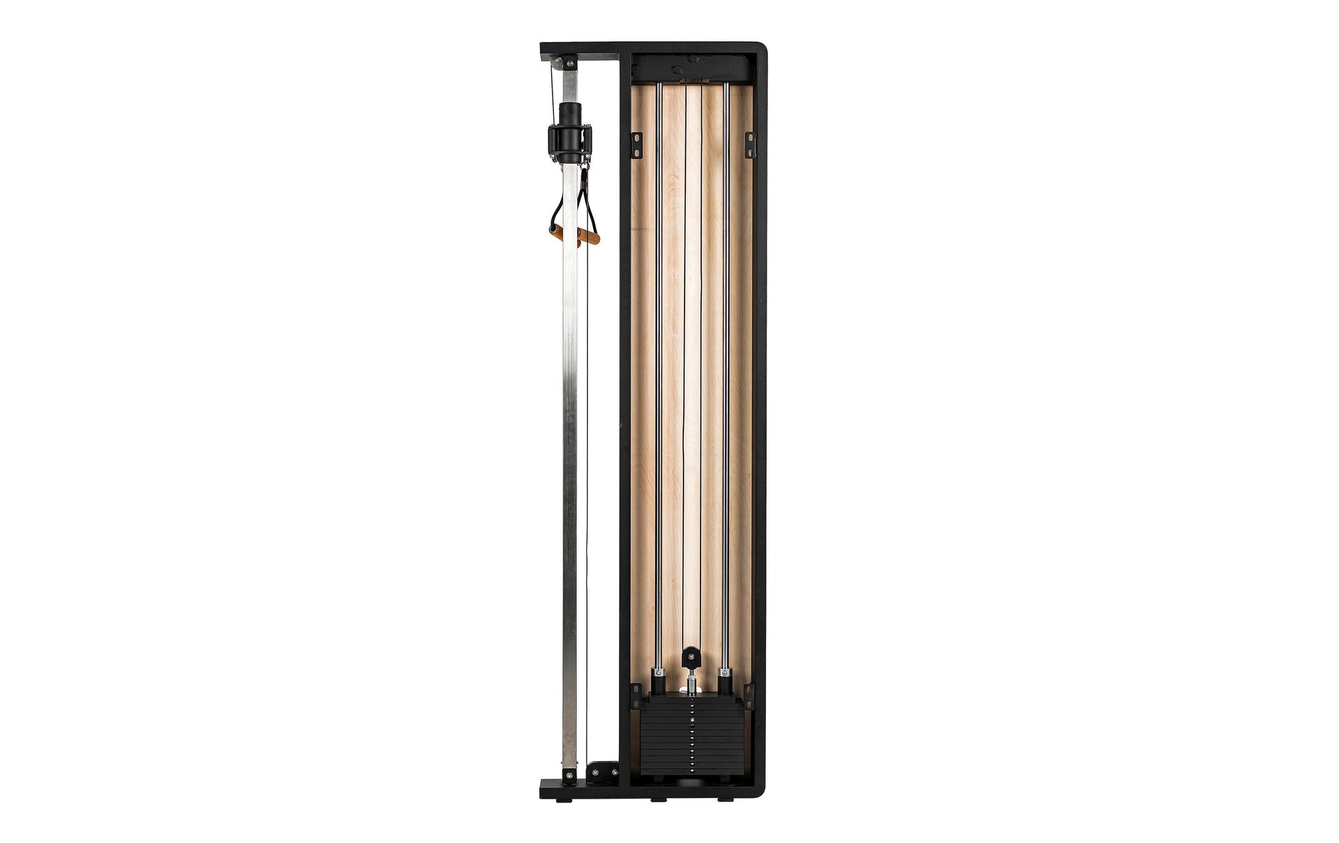 Kuipers Fitness Slim Beistelltisch – 60 × 110 × 200 cm – Esche – Braun