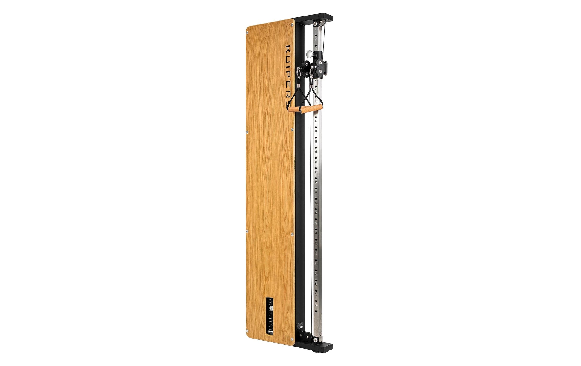 Kuipers Fitness Slim Beistelltisch – 60 × 110 × 200 cm – Esche – Braun