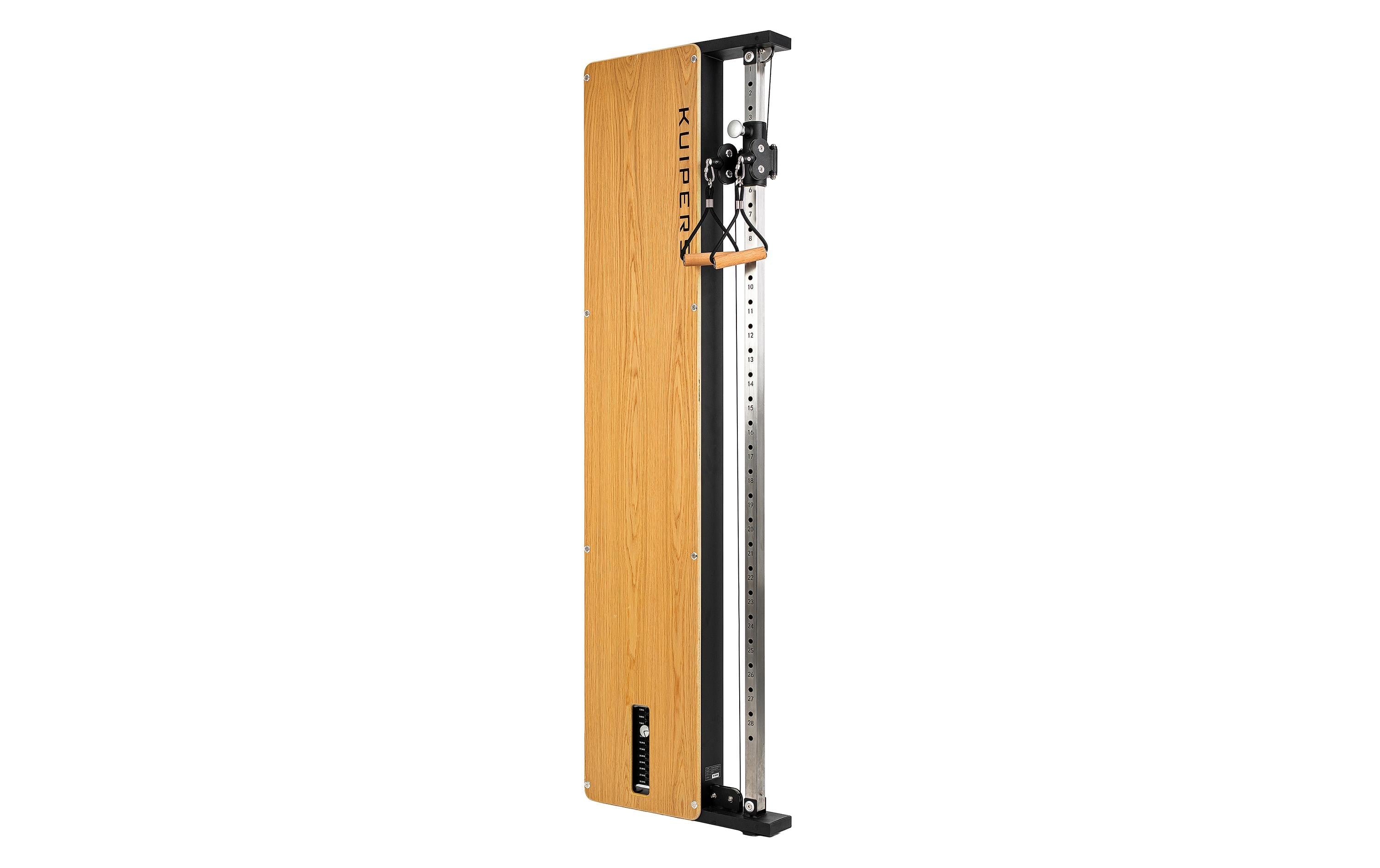 Kuipers Fitness Slim Beistelltisch – 60 × 110 × 200 cm – Esche – Braun