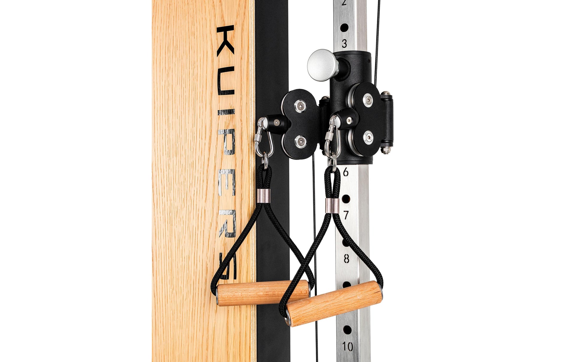 Kuipers Fitness Slim Beistelltisch – 60 × 110 × 200 cm – Esche – Braun