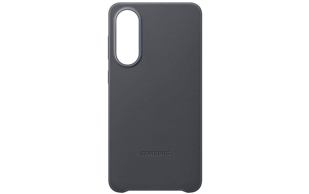 Samsung Backcover – für Samsung Galaxy S25 Edge – schwarz – Leder