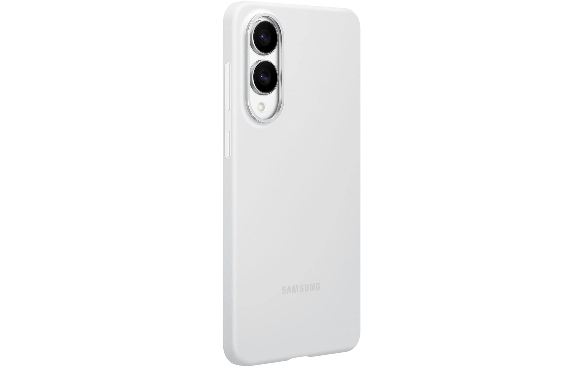 Samsung Silikonhülle – Rückcover – für Samsung Galaxy S25 Edge, Silikon, Hellgrau