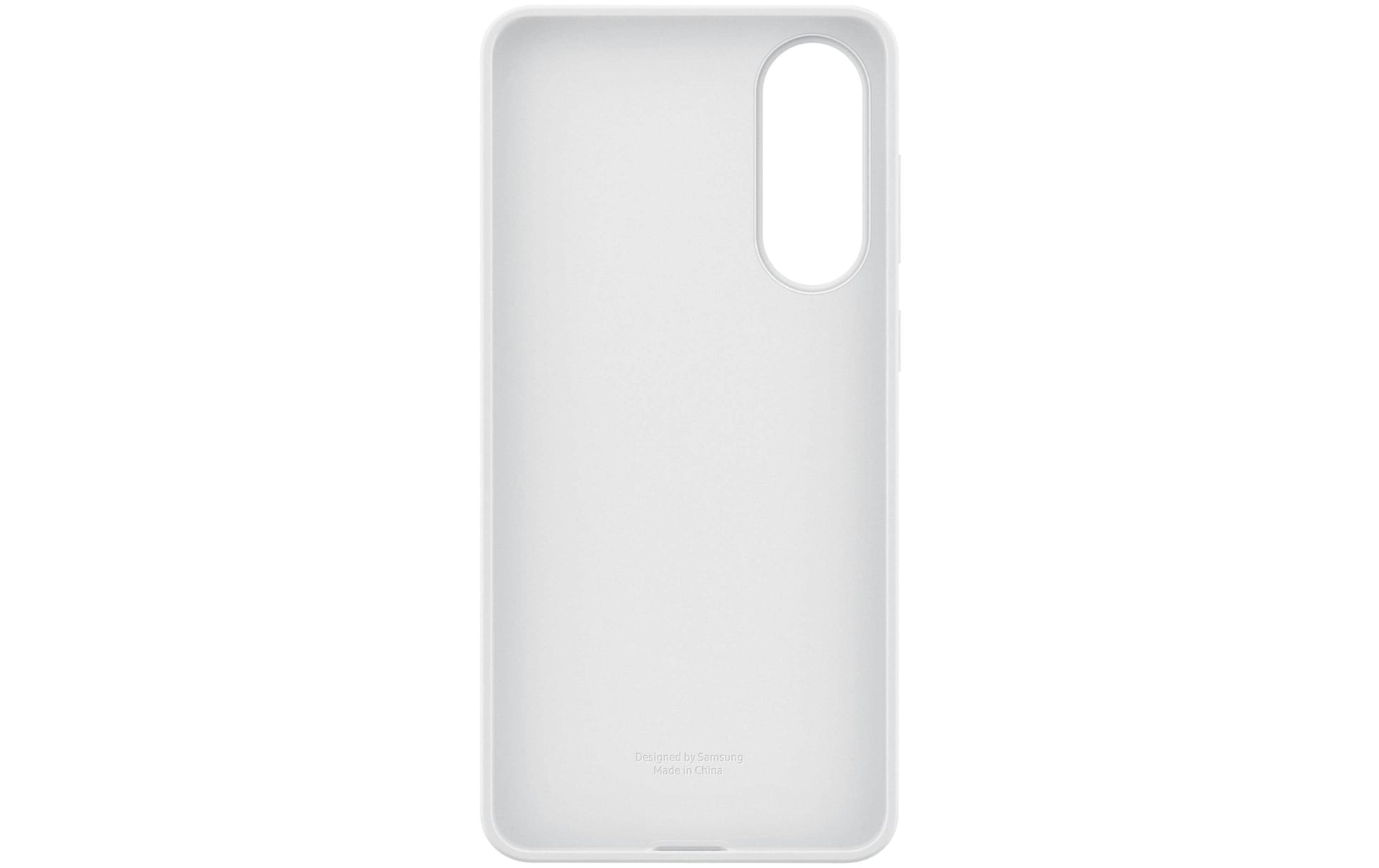 Samsung Silikonhülle – Rückcover – für Samsung Galaxy S25 Edge, Silikon, Hellgrau
