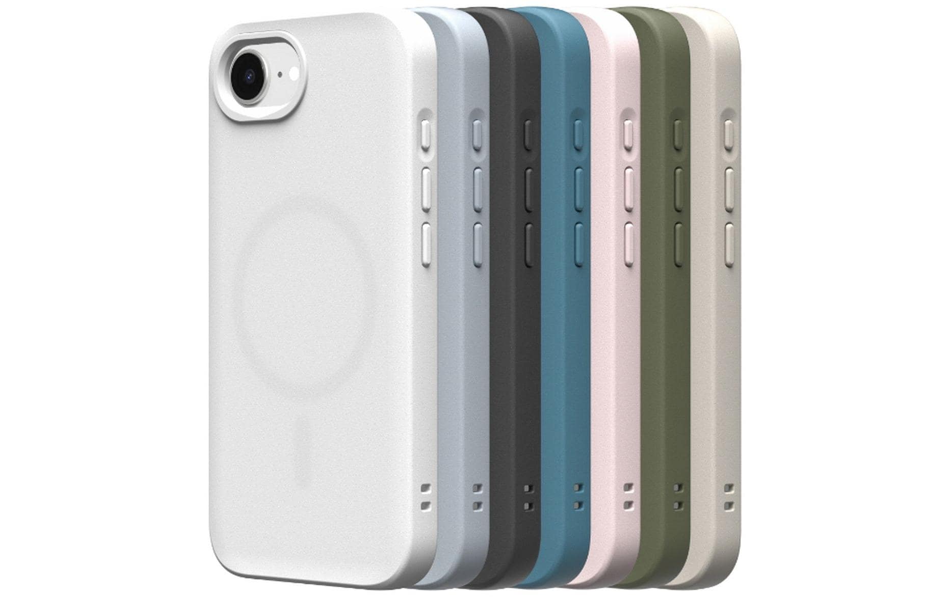RhinoShield Backcover SolidSuit MS Classic – für Apple iPhone 16e – weiss – Kunststoff