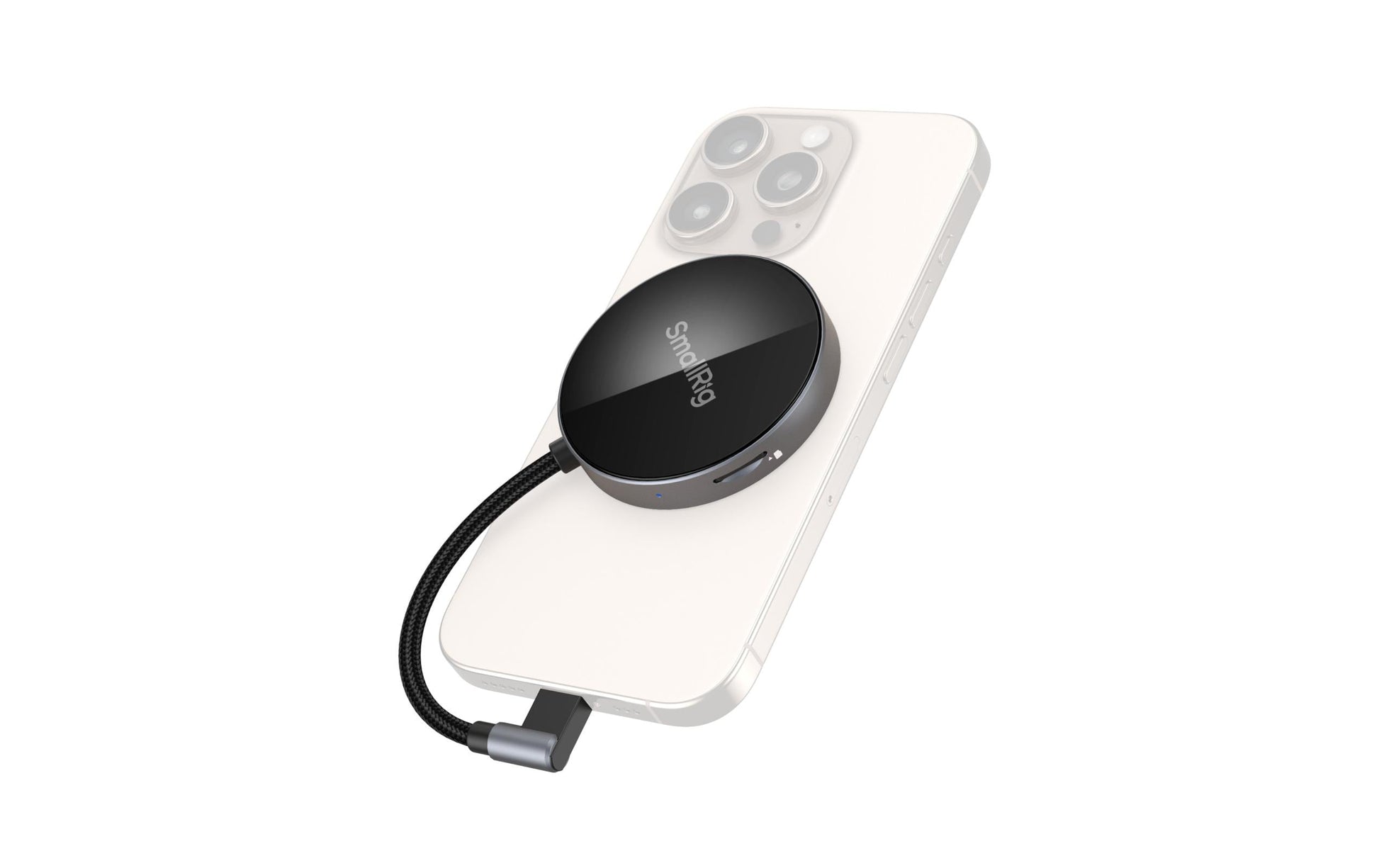 SmallRig USB-Kartenleser USB-C – SD/microSD, 2 Steckplätze – USB 3.2 Gen 1 (5 Gbit/s) – Aluminium, LED-Anzeige