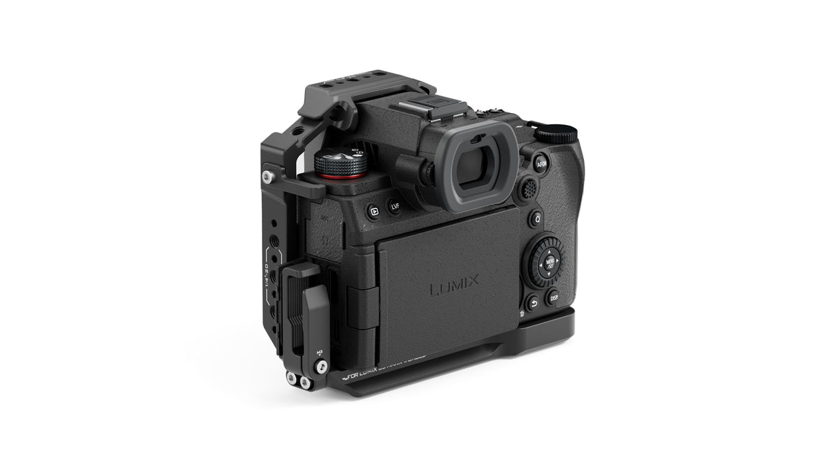 Tilta TA-T50-HCC-B Half Camera Cage – 141 × 66 × 117 mm – für Panasonic S5 II/IIX – Schwarz