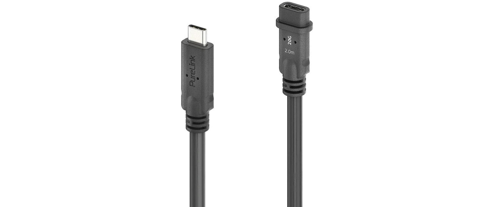 PureLink USB-Kabel, USB-C zu USB-C, 2 m, USB4, Lade-/Datenkabel, MicroX4
