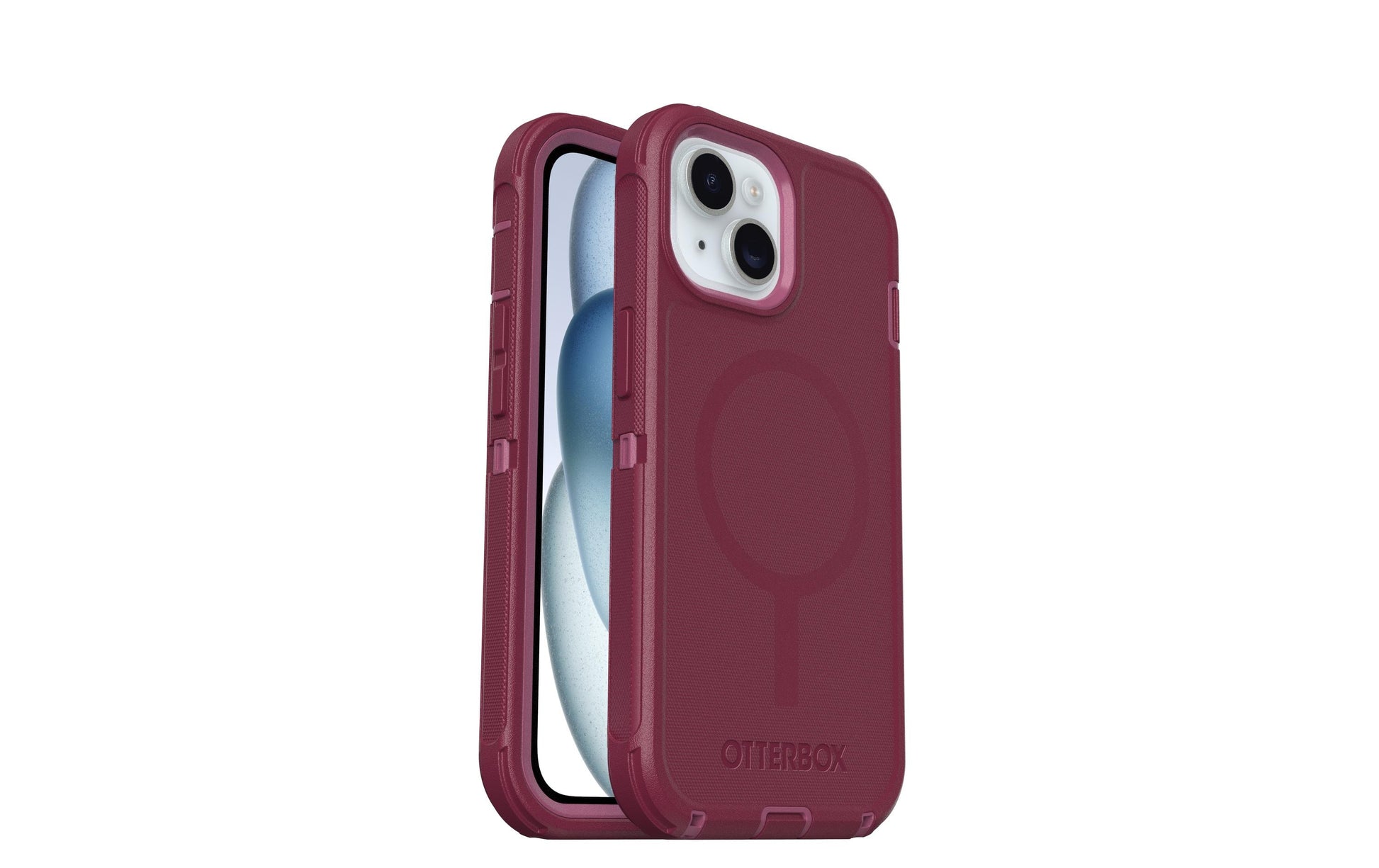 OtterBox Backcover Defender – für Apple iPhone 15 – rosa – Silikon