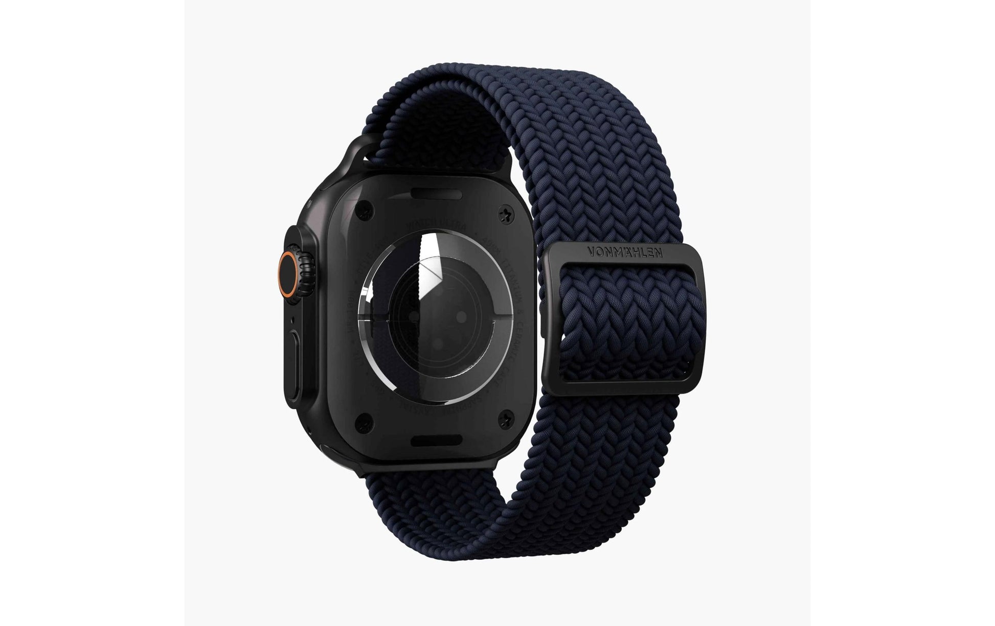 Vonmählen Woven Loop – Armband – für Apple Watch, Navy/Schwarz, One Size, Nylon