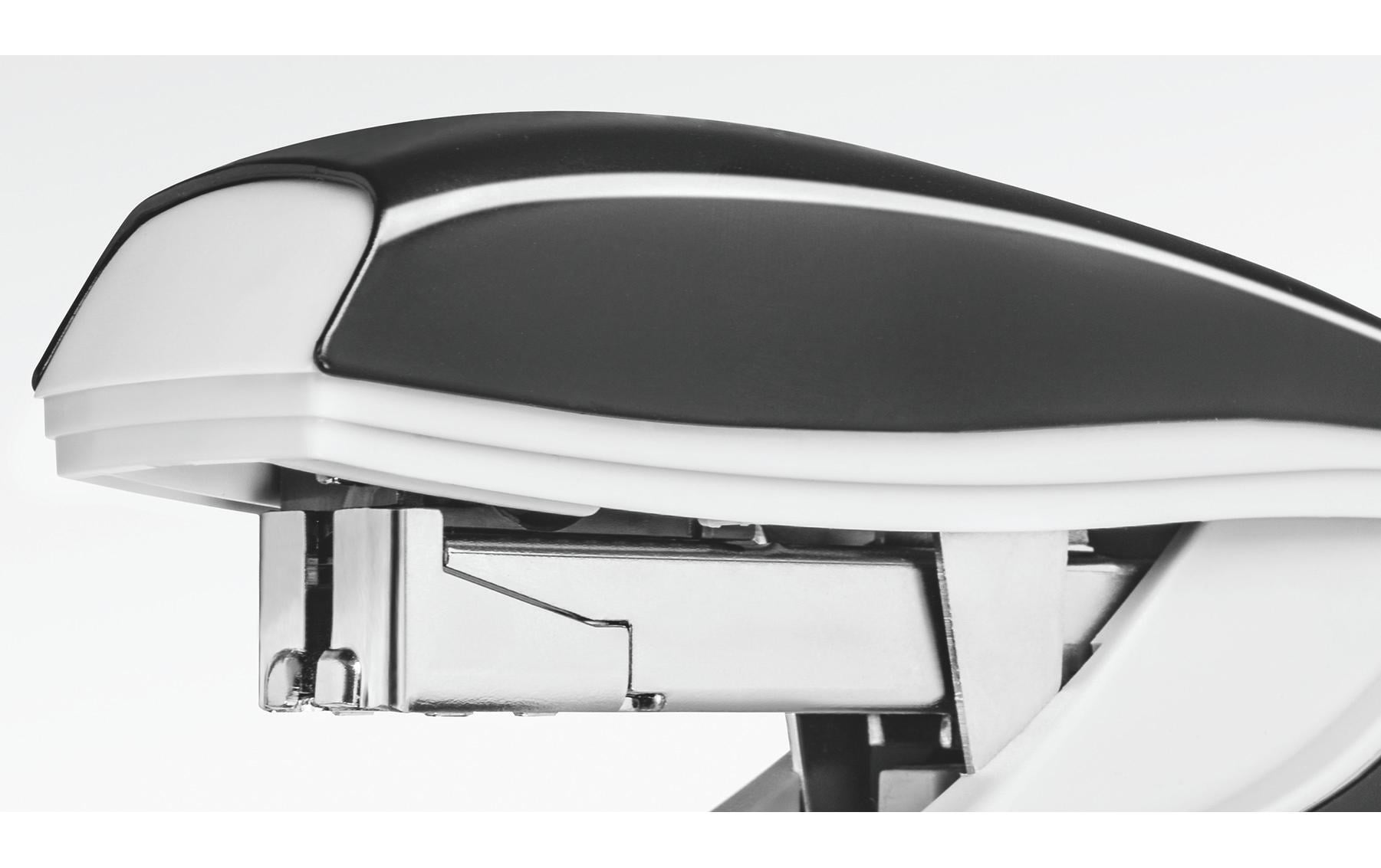 Leitz NeXXt 5523 – Hefter, 40 Blatt, für 24/6, 26/6, 24/8, Flat-Clinch, Einlegetiefe 38 mm, schwarz
