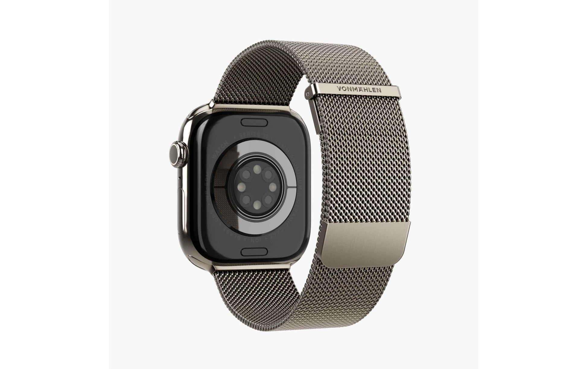 Vonmählen Milanese Loop 2 Desert Sand – Armband – für Apple Watch (diverse Grössen), One Size, Edelstahl