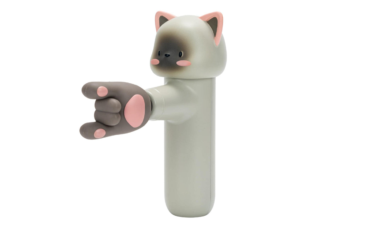 Acecool Handmassagegerät – 20,8 × 20,8 × 6,9 cm – Hellgrau