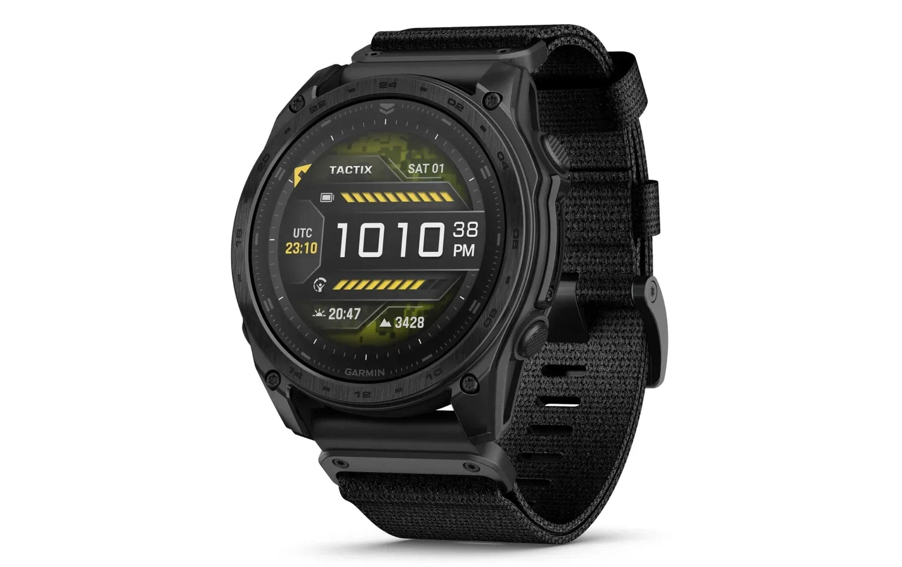 Garmin Tactix 8 AMOLED – GPS-Smartwatch – 51 mm, 2,01" AMOLED, GPS, Bluetooth 5.0, Saphirglas, 10 ATM, Schwarz