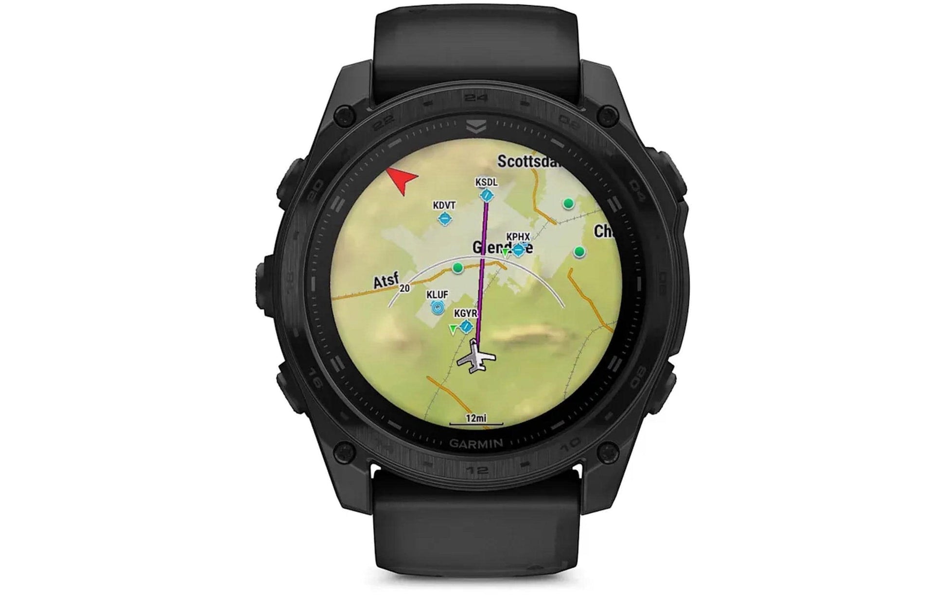 Garmin Tactix 8 AMOLED – GPS-Smartwatch – 51 mm, 2,01" AMOLED, GPS, Bluetooth 5.0, Saphirglas, 10 ATM, Schwarz