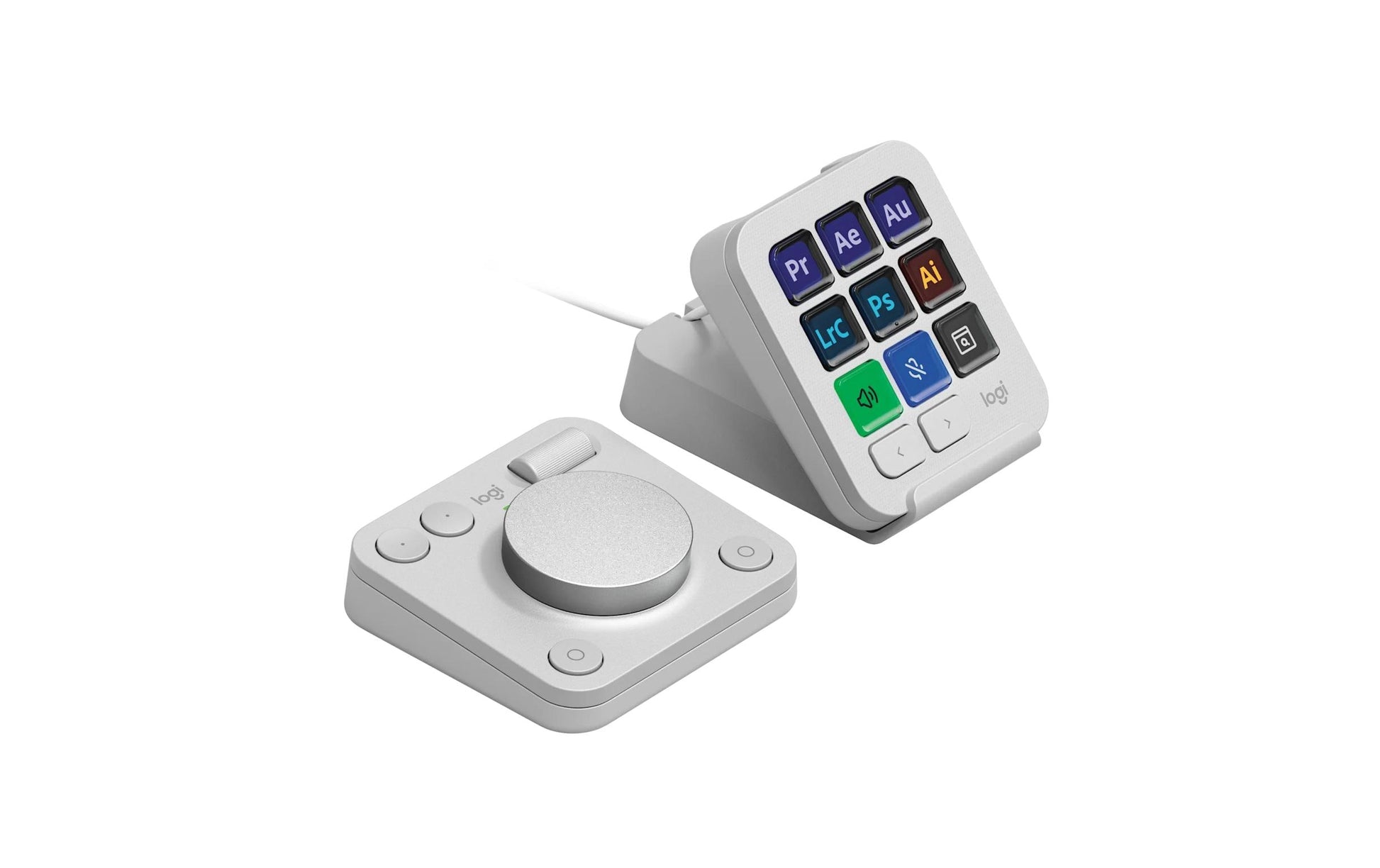 Logitech MX Creative Console – Tastatur, Grau