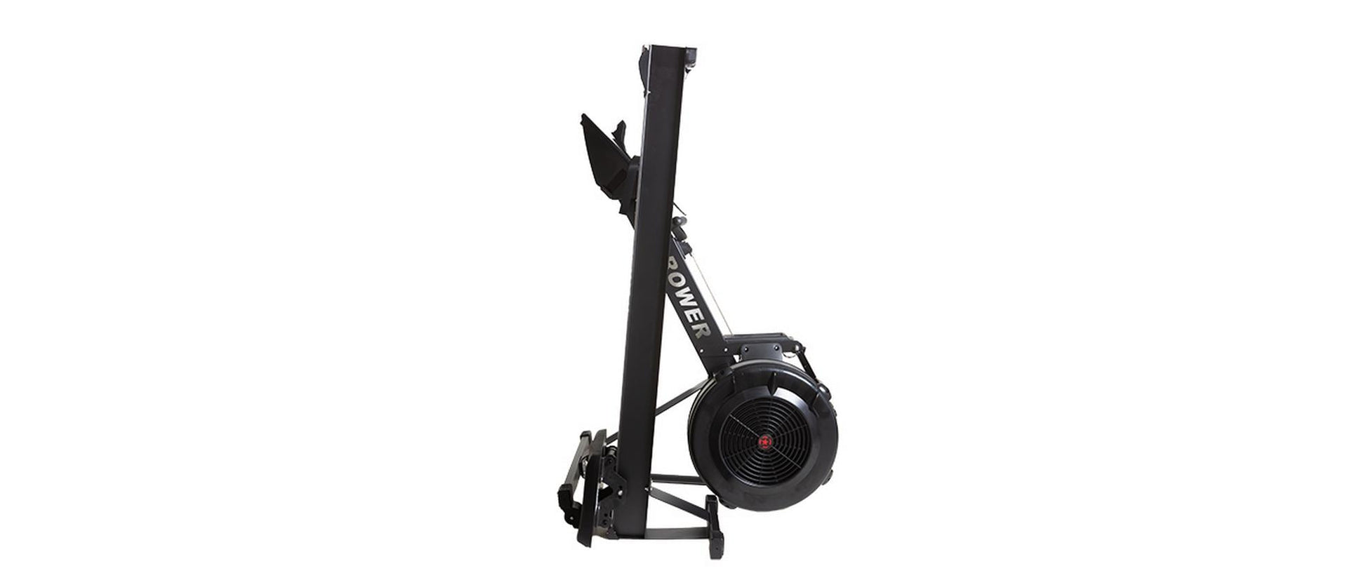 Fitcom Rudergerät Indoor, 237.0 cm × 63.0 cm × 108.0 cm, Schwarz, Luftwiderstand, 10 Widerstandsstufen
