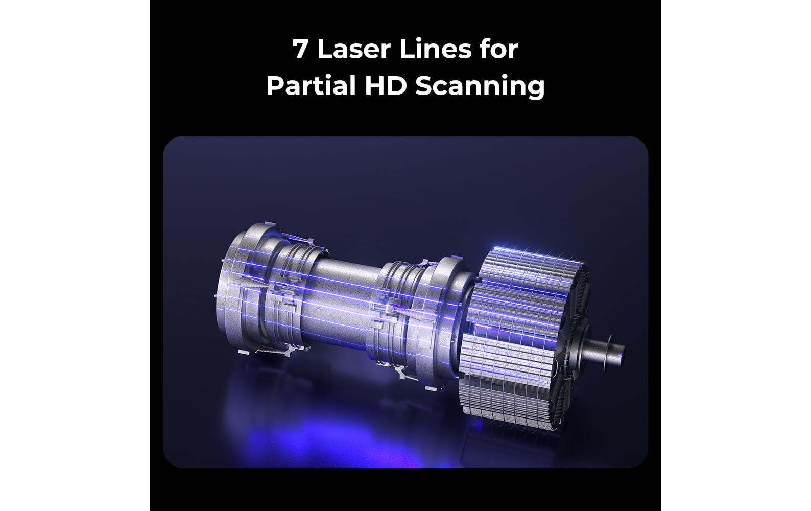 Creality 3D Creality CR-Scan Raptor Pro – 3D-Scanner, Laser, 60 fps