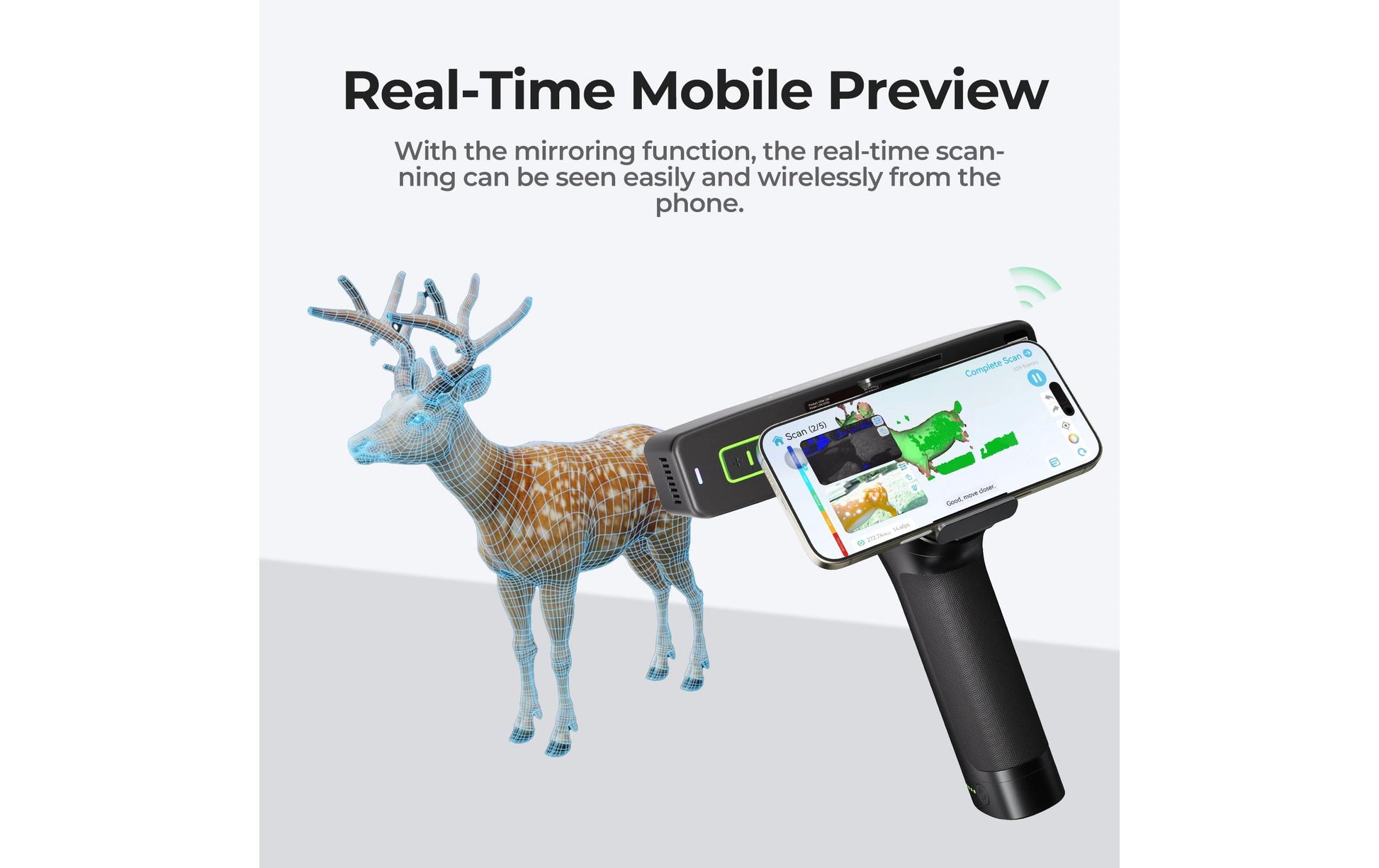 Creality 3D Creality CR-Scan Otter Lite – 3D-Scanner, Farbscan, 30 fps