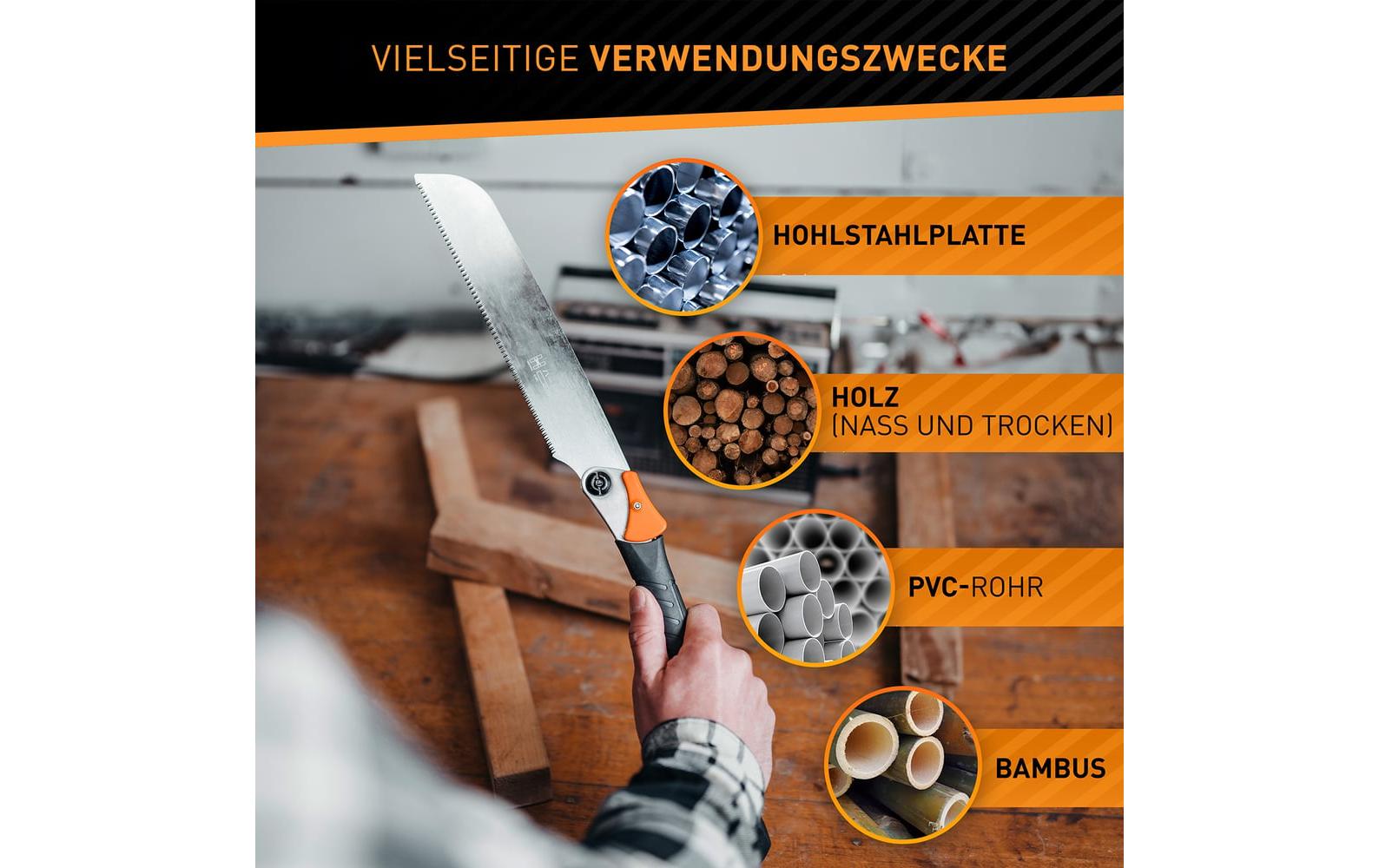 Hardtwerk Ersatzmesser 240 × 0,65 mm Karbonstahl – für Feinsäge – für Kataba Säge