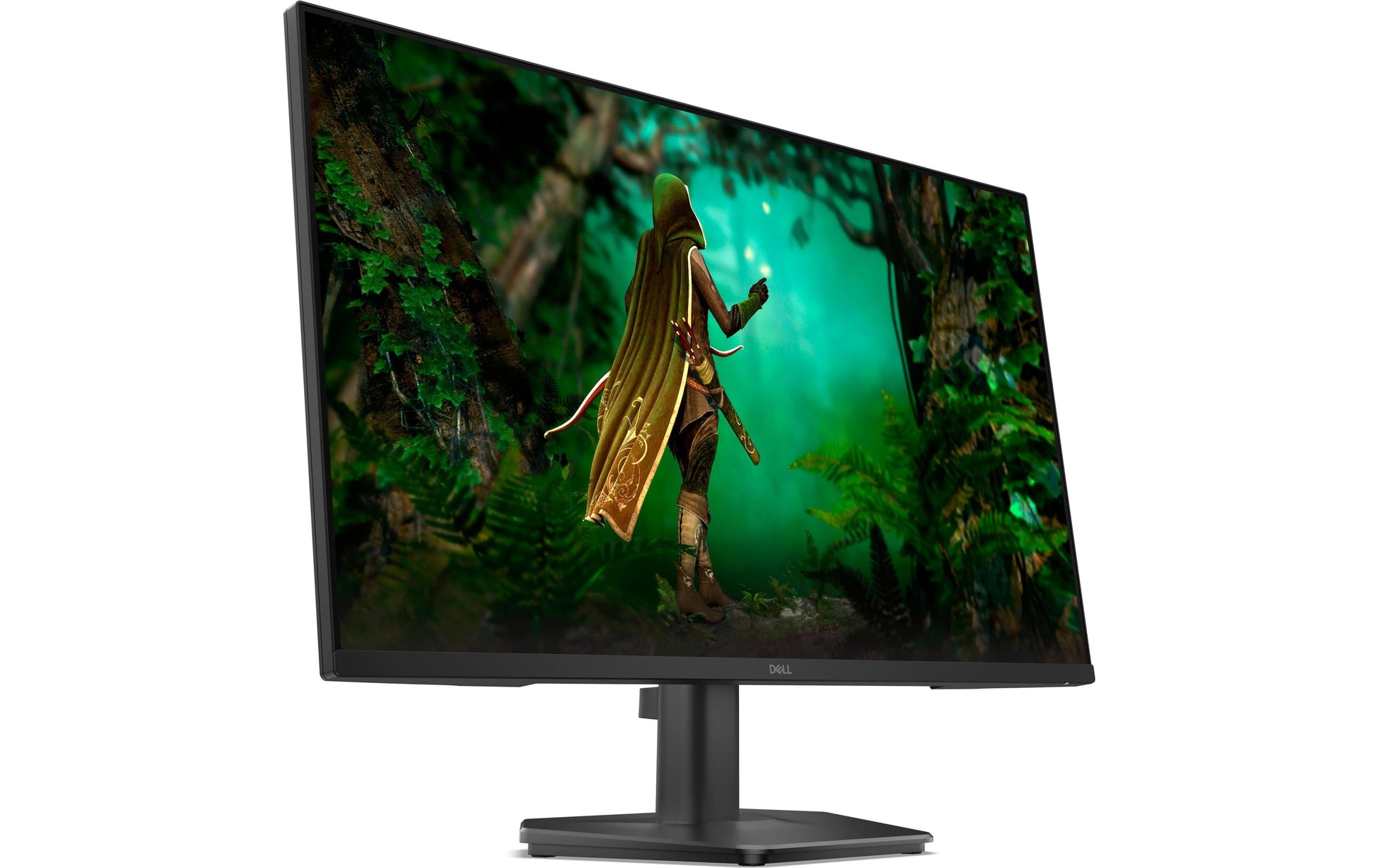Dell 27 – Monitor, 27", IPS, 200 Hz, 300 cd/m², FreeSync Premium, Kensington-Schloss, VESA 100 × 100, Schwarz