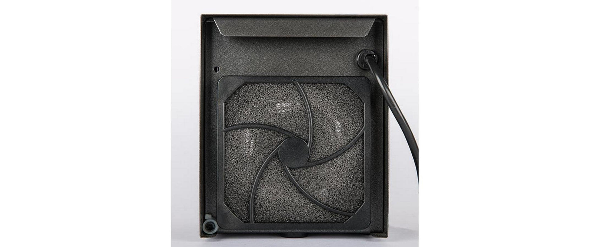 Ecovoss ECOMAT 2000 Classic Heizlüfter – 1800 W, Thermostat, Kippschutz
