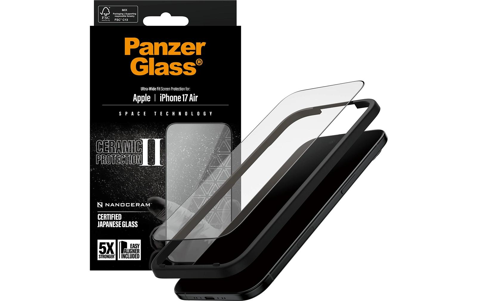 PanzerGlass Ceramic II – für Apple iPhone Air