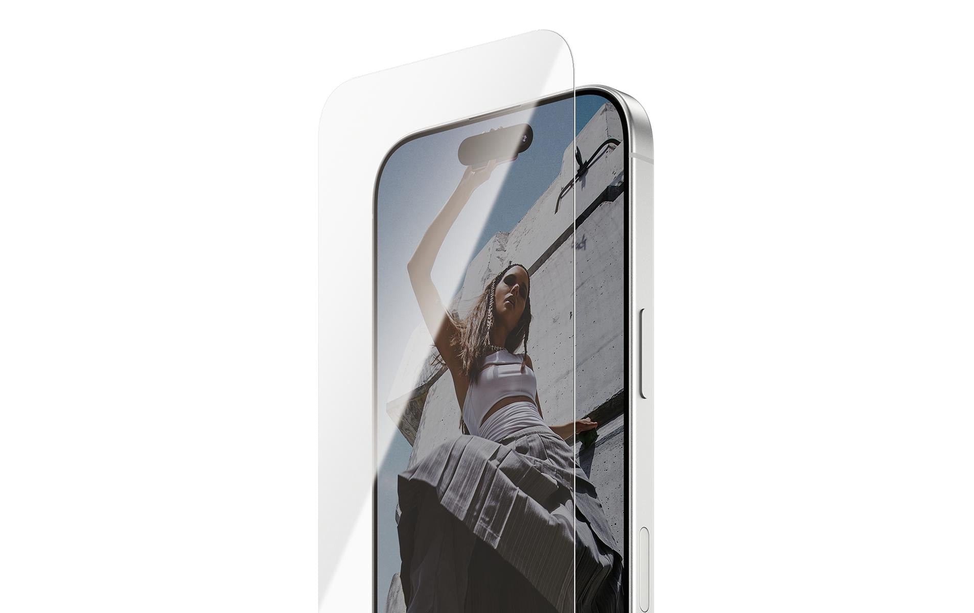 PanzerGlass Displayschutzglas – für Apple iPhone 17, kratzresistent, anti-fingerprint, Hartglas, transparent