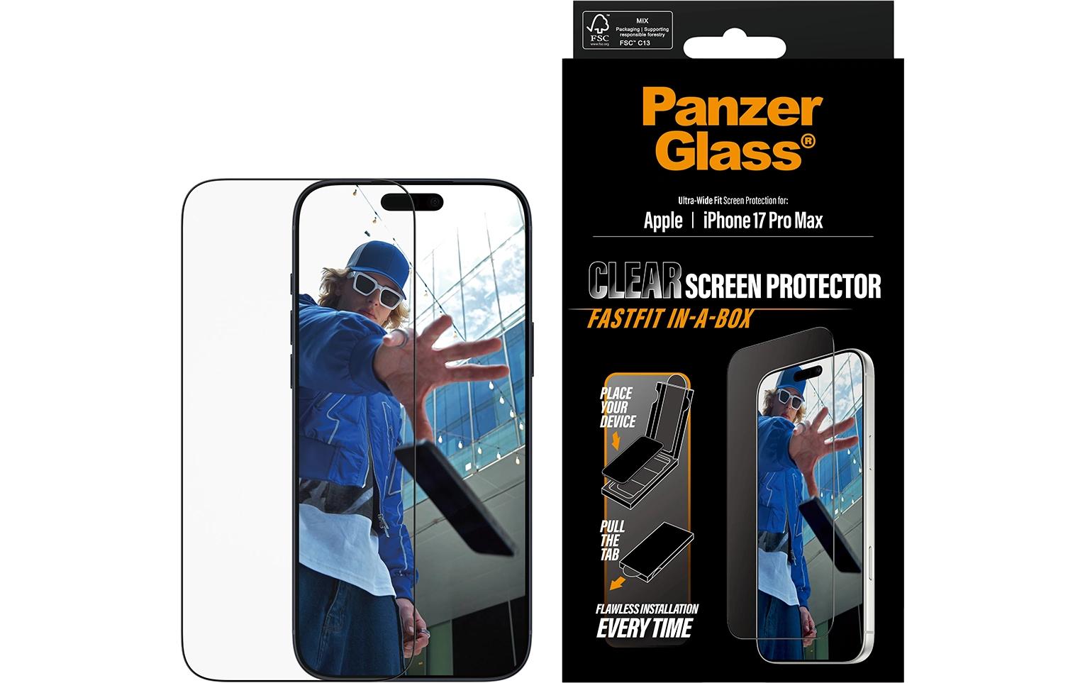 PanzerGlass Displayschutzfolie – für iPhone 17 Pro Max