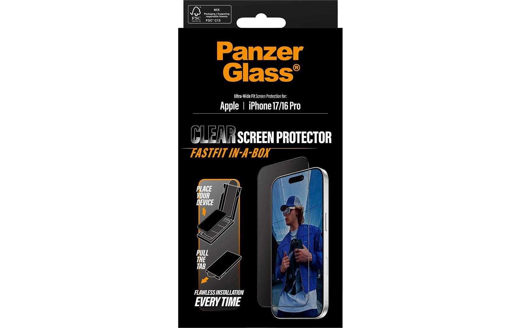 PanzerGlass Displayschutzfolie – für Apple iPhone 17