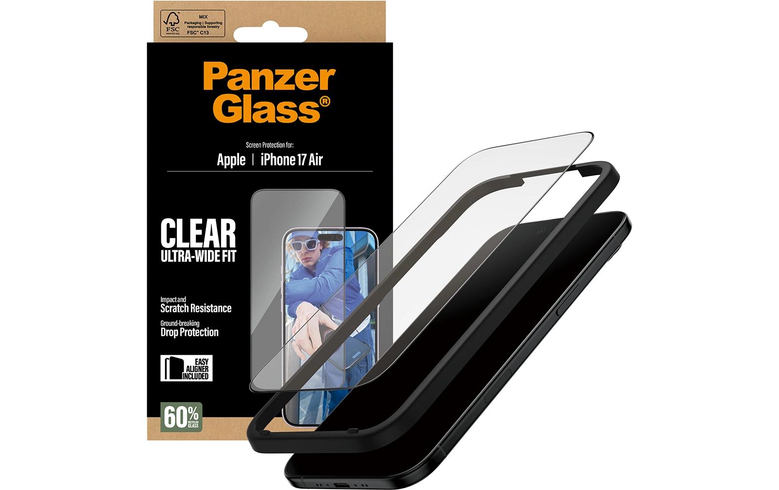 PanzerGlass Displayschutzfolie – für Apple iPhone Air