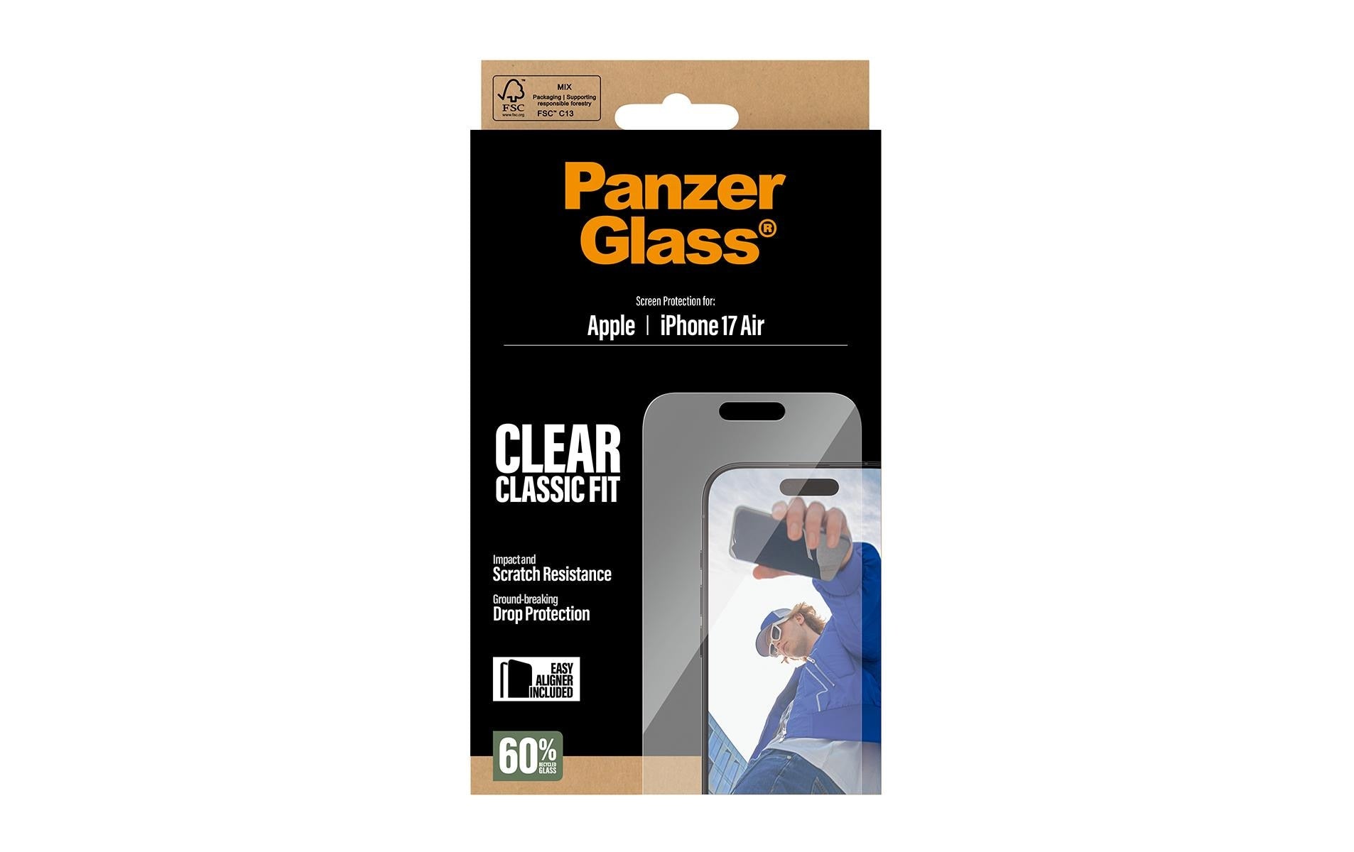 PanzerGlass Displayschutz – für Apple iPhone Air