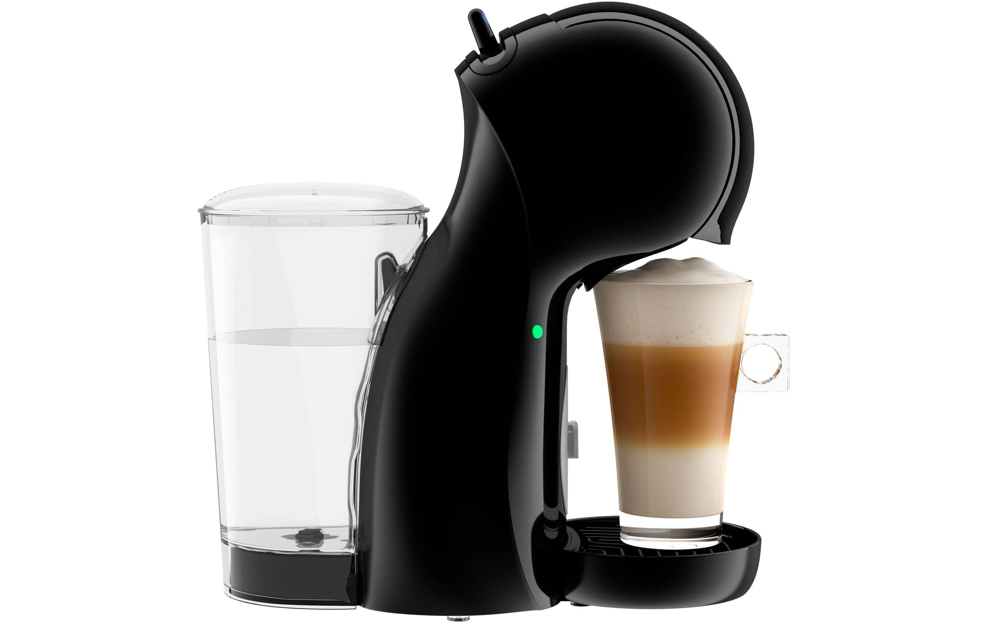 De’Longhi De'Longhi Piccolo XS EDG210.BGY Kapselmaschine – für Nescafé Dolce Gusto, 0,8 l, schwarz