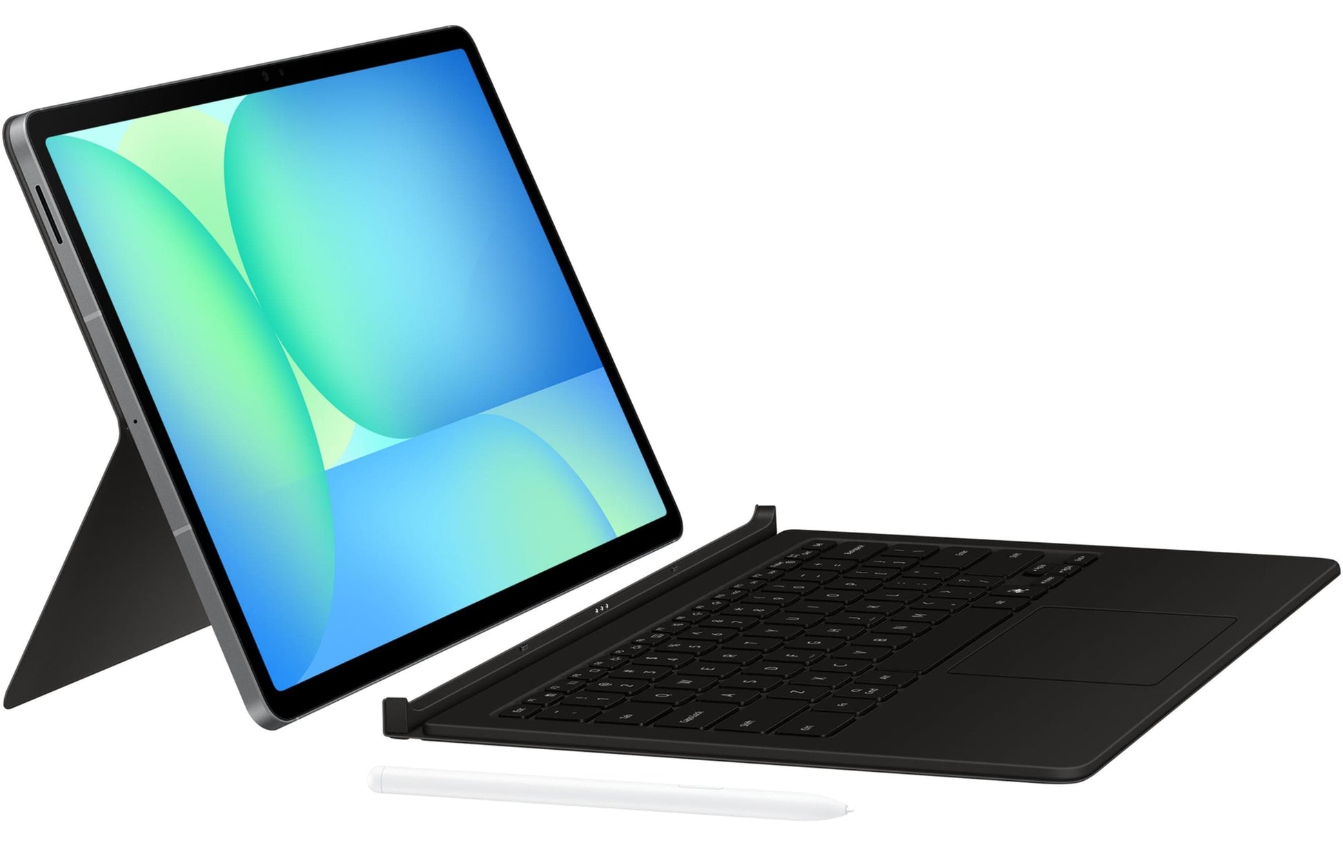 Samsung Tastatur-Case für Galaxy Tab S10 FE+ 13,1" – Bluetooth, QWERTZ (CH) – Schwarz