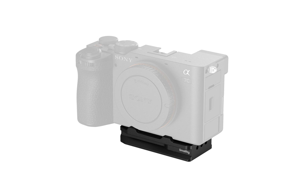 SmallRig MD5423 Arca-Swiss Montageplatte – für Sony Alpha 7S III, Alpha 7R III, Alpha 7 III und andere – Schwarz