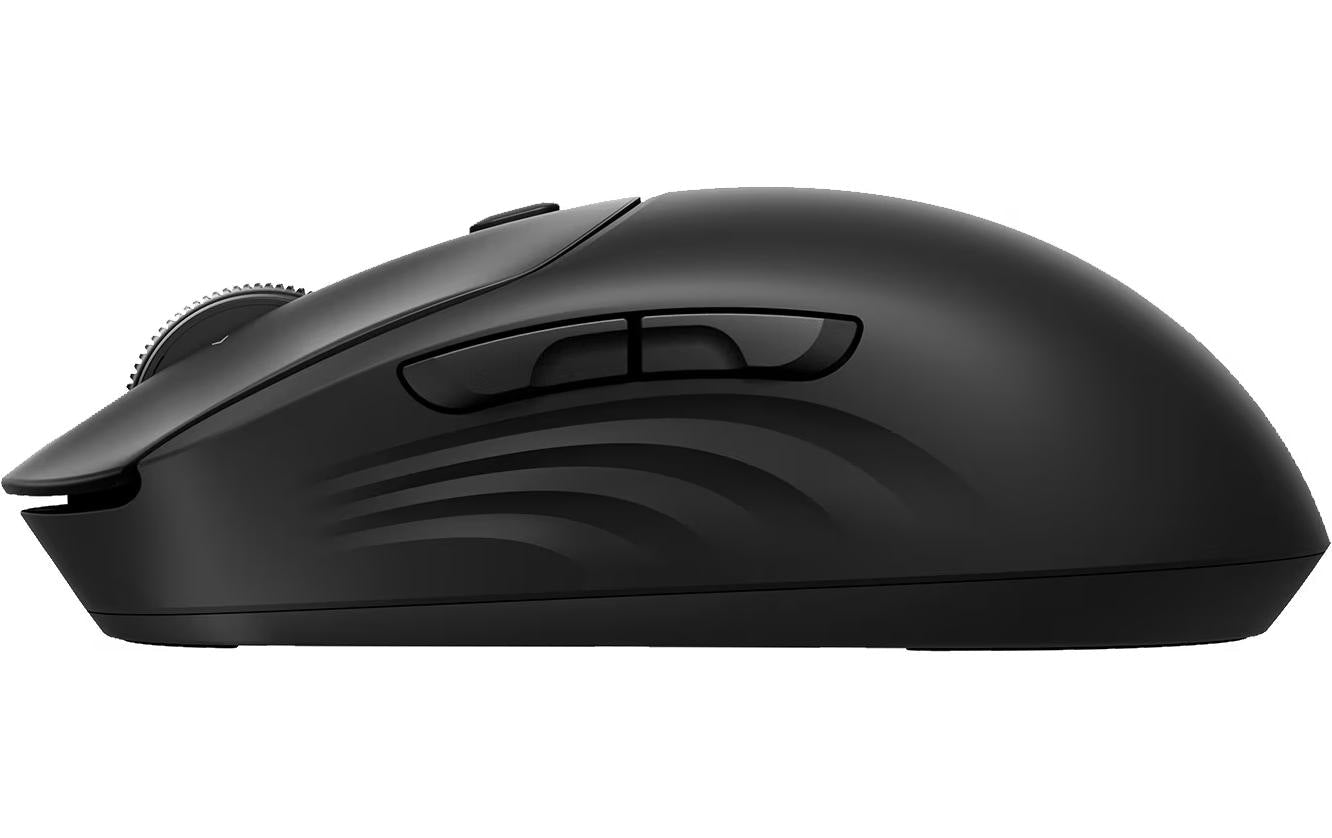 HP 705 Business-Maus – kabellos, USB-A, 8 Tasten, beidhändig, aus recyceltem Material, schwarz