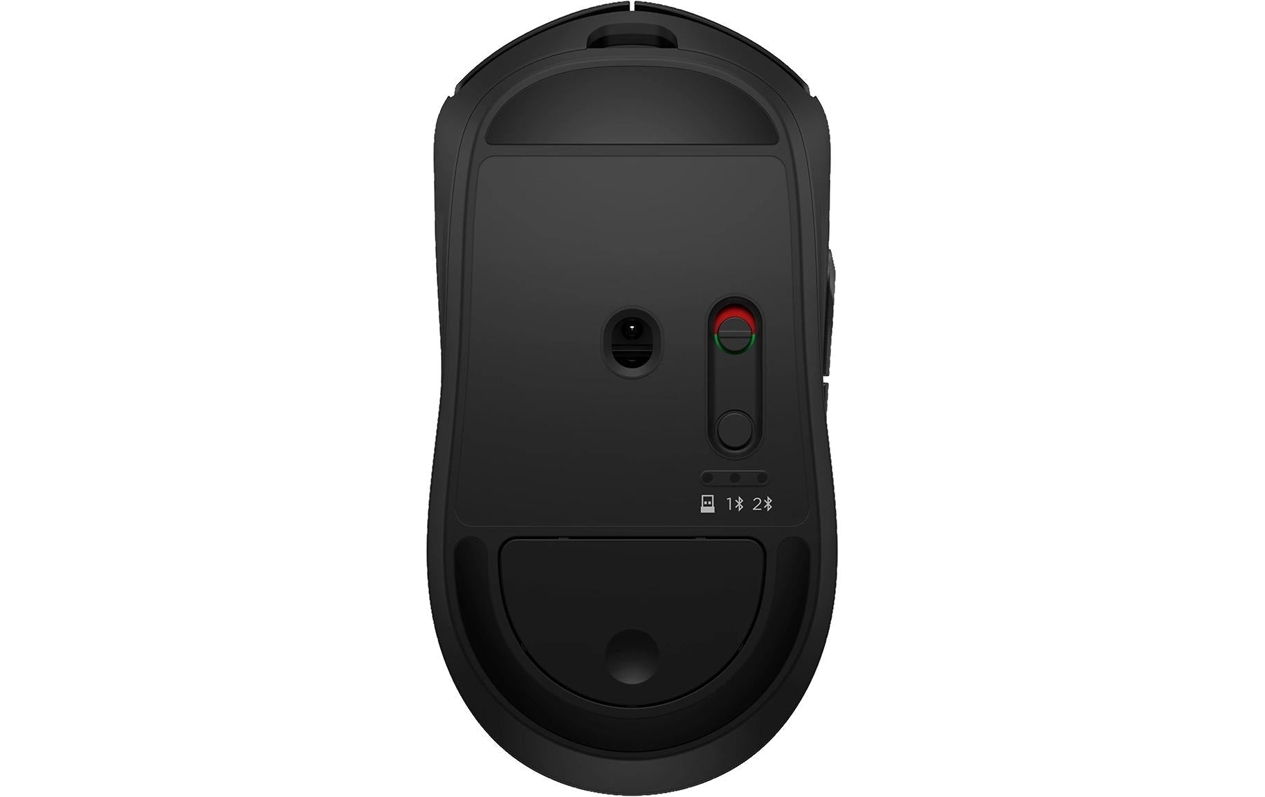 HP 705 Business-Maus – kabellos, USB-A, 8 Tasten, beidhändig, aus recyceltem Material, schwarz