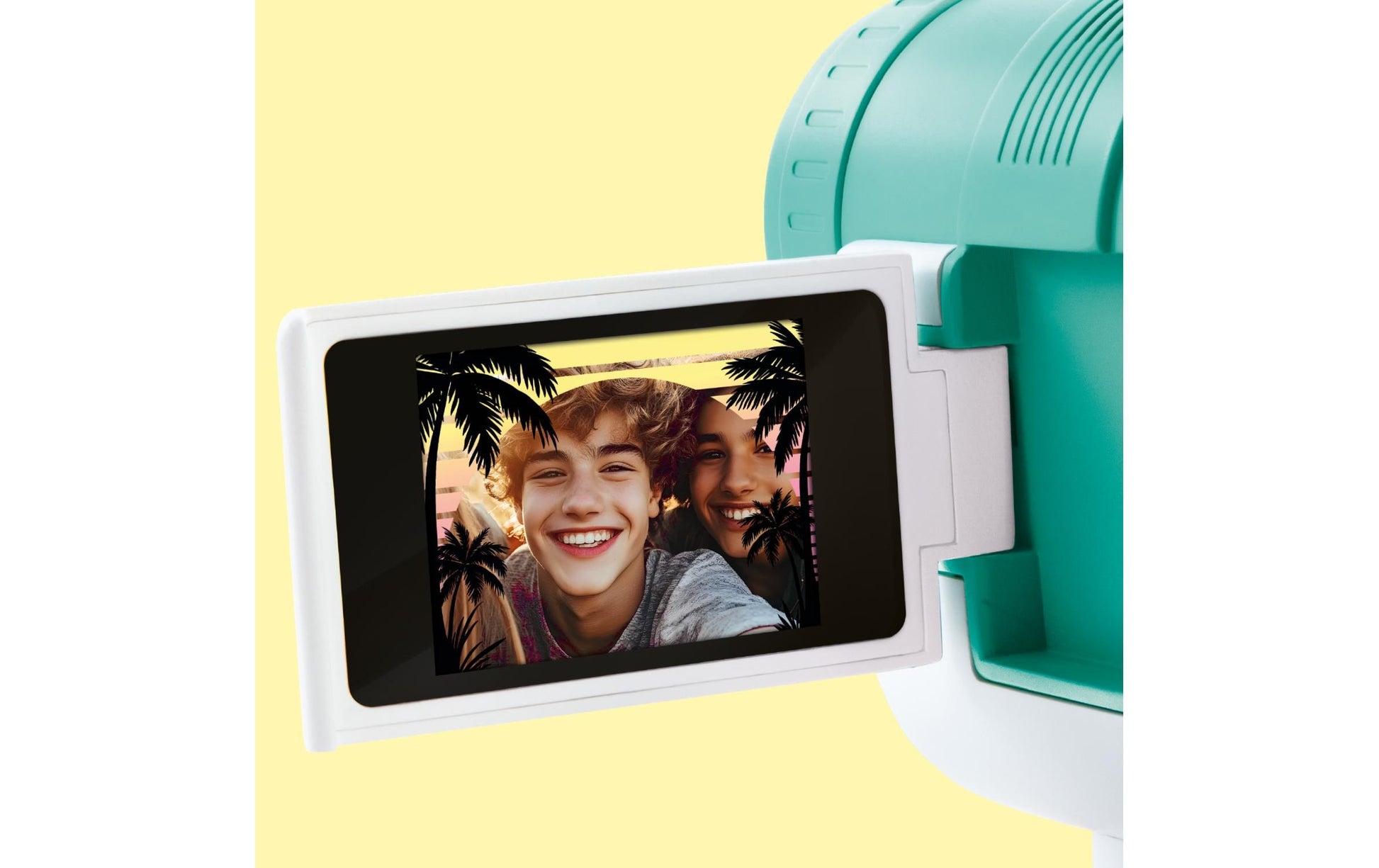 Canal Toys Spielzeug-Kamera Camera Projector – 16 GB, 1 Batterie – 1 Stück – ab 8 J. – türkis/weiss