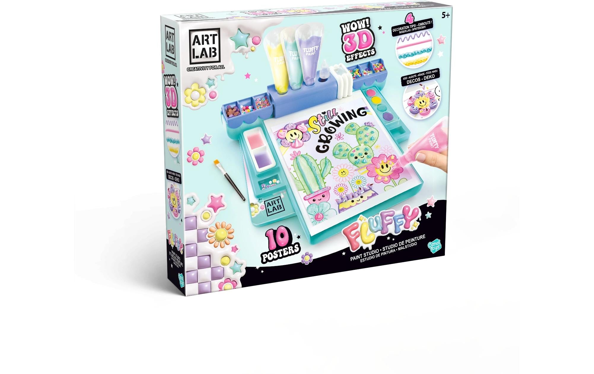 Canal Toys Fluffy Paint Studio – Bastelset (Deko) – ab 5 Jahren