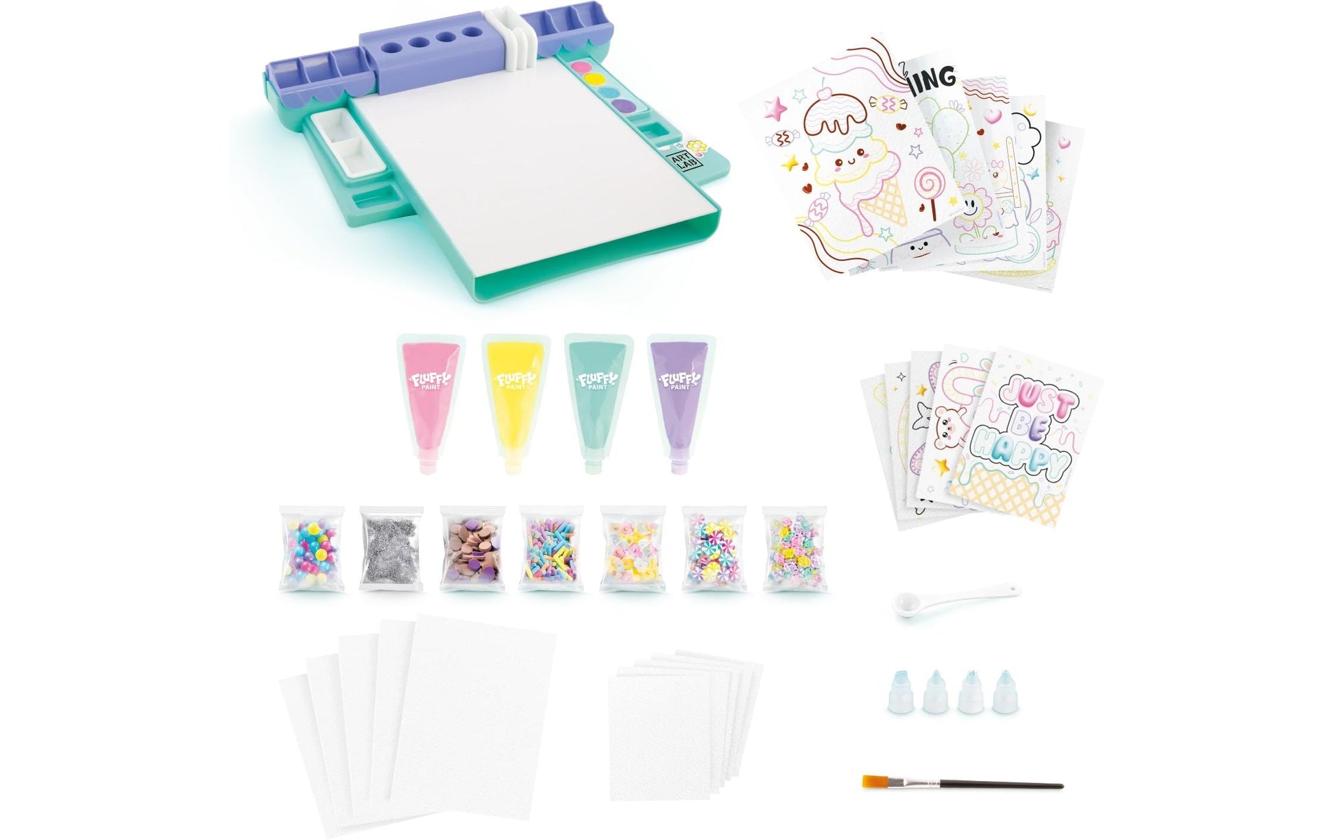 Canal Toys Fluffy Paint Studio – Bastelset (Deko) – ab 5 Jahren