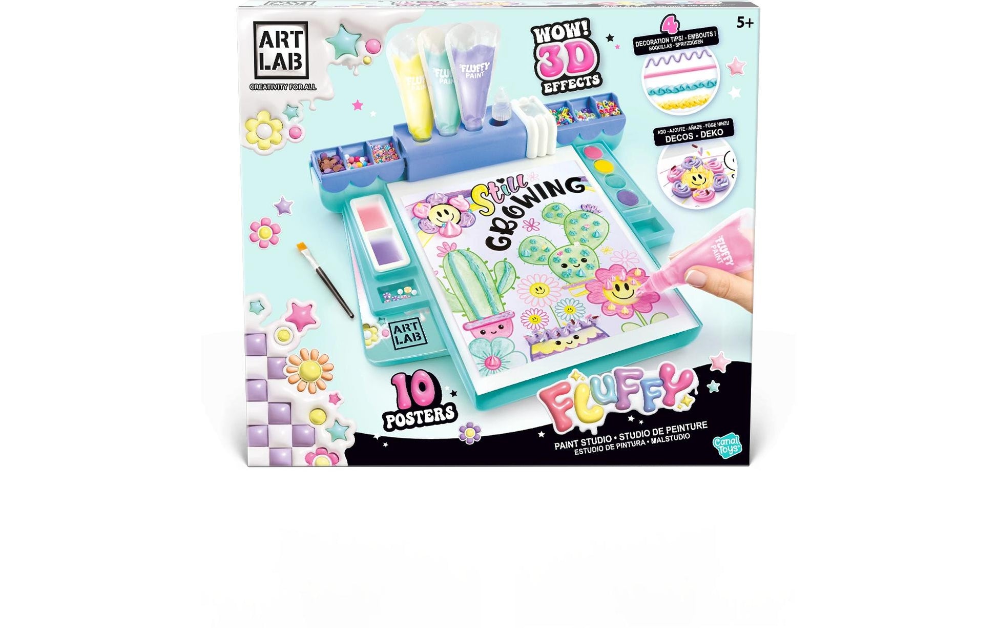 Canal Toys Fluffy Paint Studio – Bastelset (Deko) – ab 5 Jahren