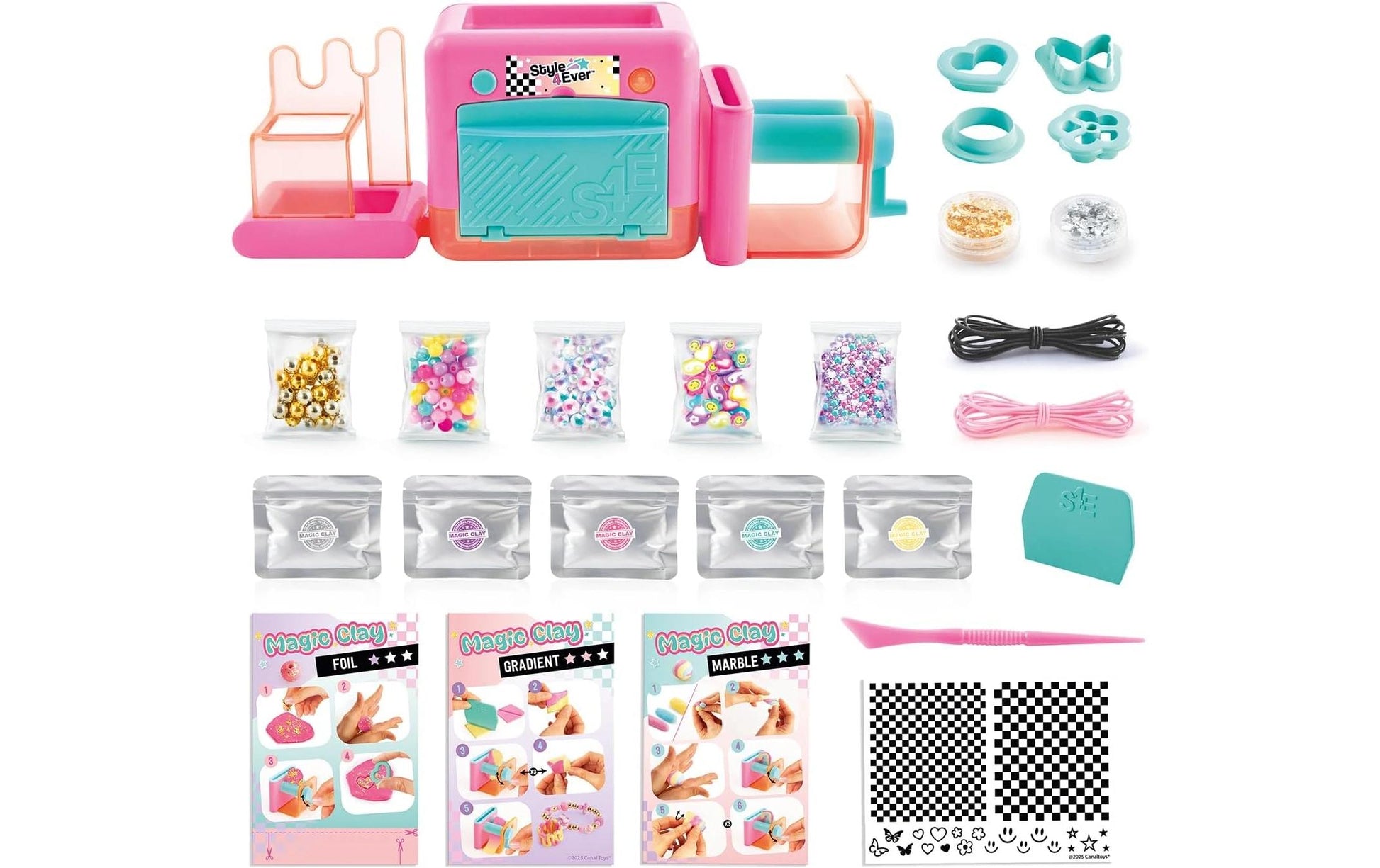 Canal Toys Bakey Clay Jewels Maker – Knete-/Modelliermasse-Set – ab 6 Jahren