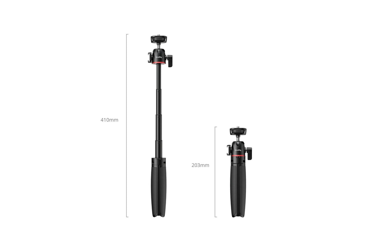 SmallRig VT-15 Mantis Mini-Stativ – bis 41 cm – 1,2 kg Traglast – 1/4" Stativgewinde