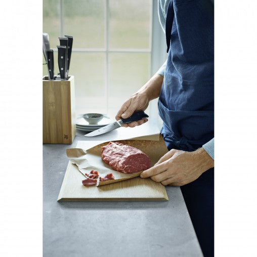 WMF Grand Class Kochmesser – Cromargan, glatt, 20 cm, schwarz