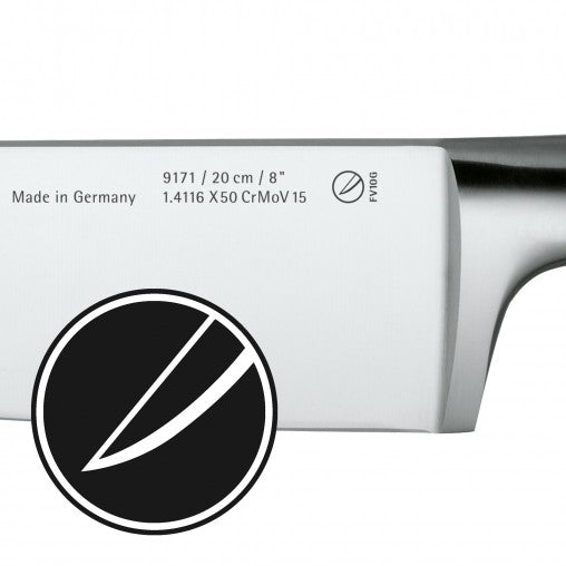 WMF Spitzenklasse Plus – Chinesisches Kochmesser 16 cm, Cromargan (Edelstahl), Kunststoffgriff