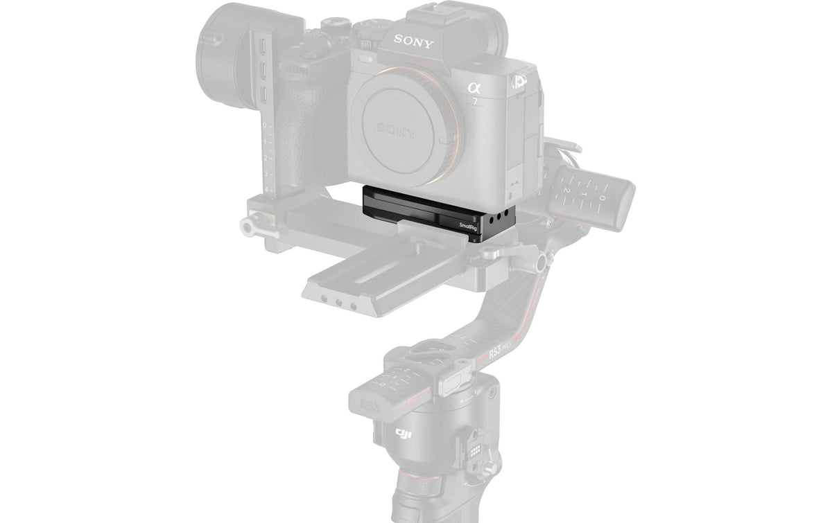 SmallRig MD5422 Montageplatte – 1/4-20" – für Sony Alpha 7S III, Alpha 7R III, Alpha 7 III und andere