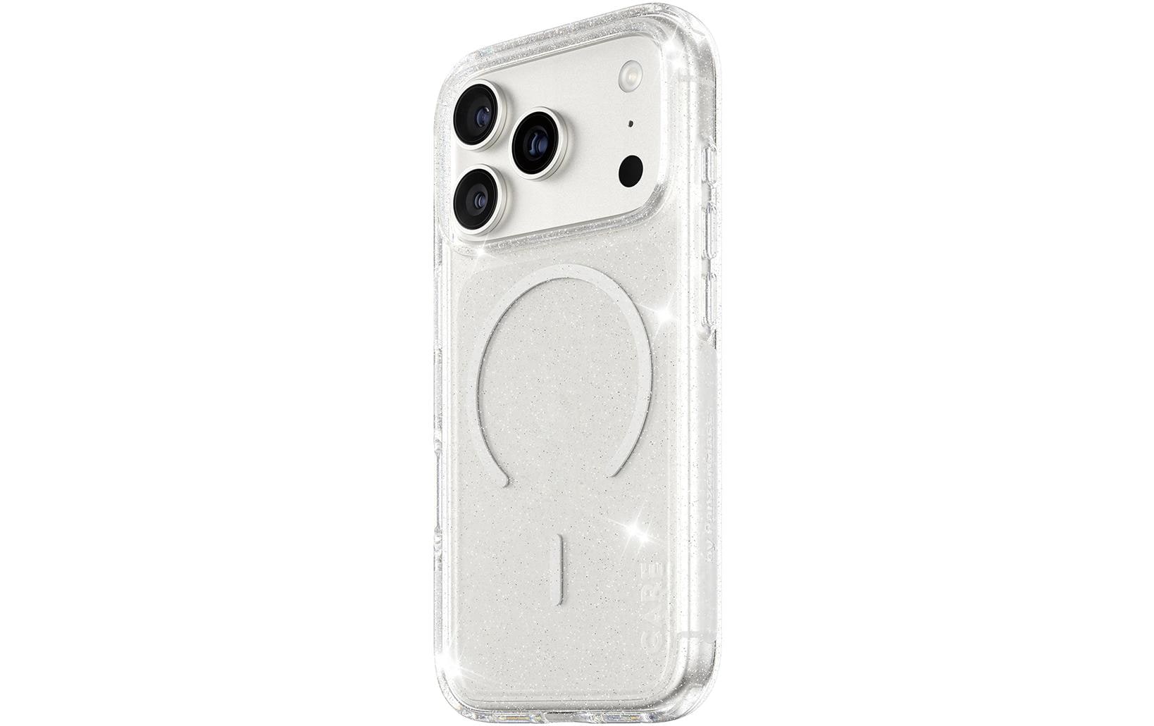 PanzerGlass Backcover – für Apple iPhone 17 Pro – StarLit weiss – TPU, MagSafe-kompatibel