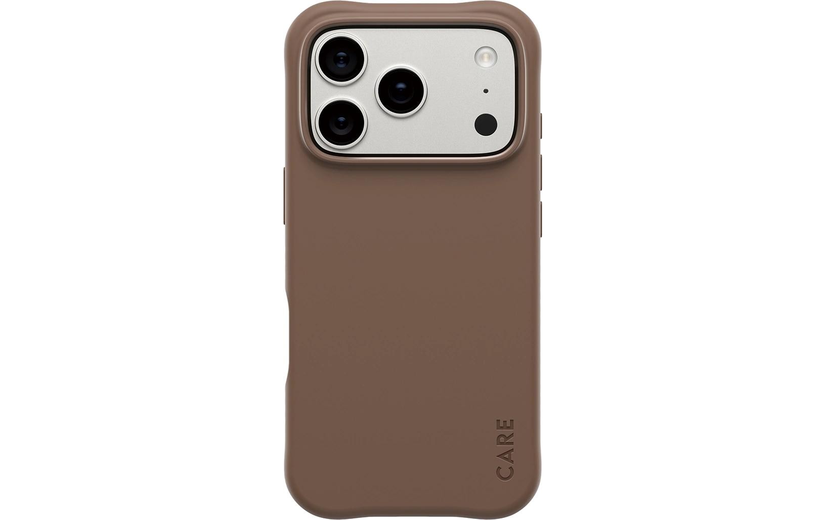PanzerGlass Backcover CARE Fashionable Case Samba – für Apple iPhone 17 Pro – braun – TPU, MagSafe-kompatibel