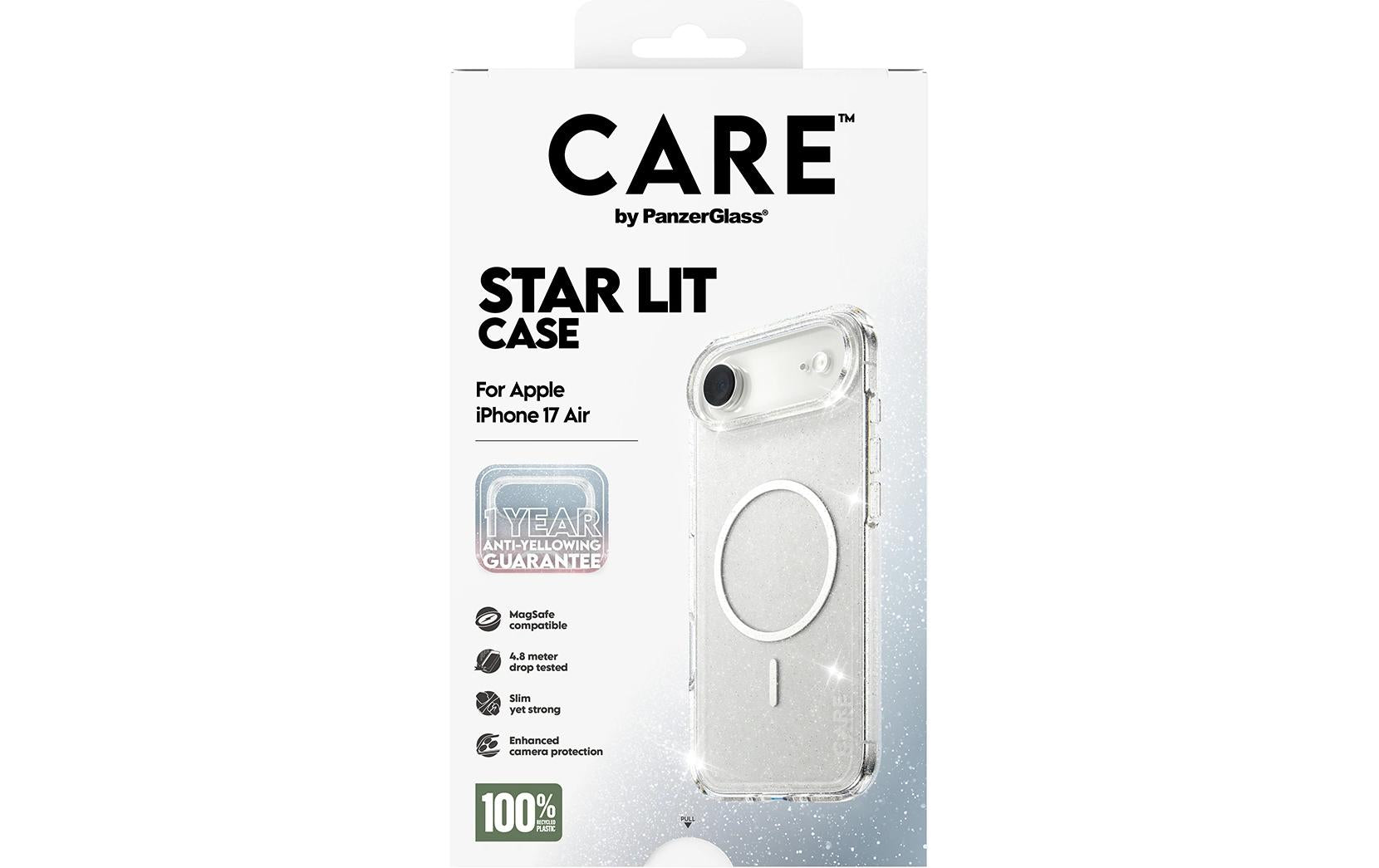 PanzerGlass Backcover Flagship Case Urban Combat – für Apple iPhone 17 Air – transparent