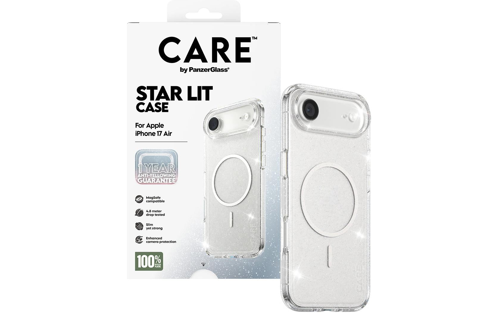 PanzerGlass Backcover Flagship Case Urban Combat – für Apple iPhone 17 Air – transparent
