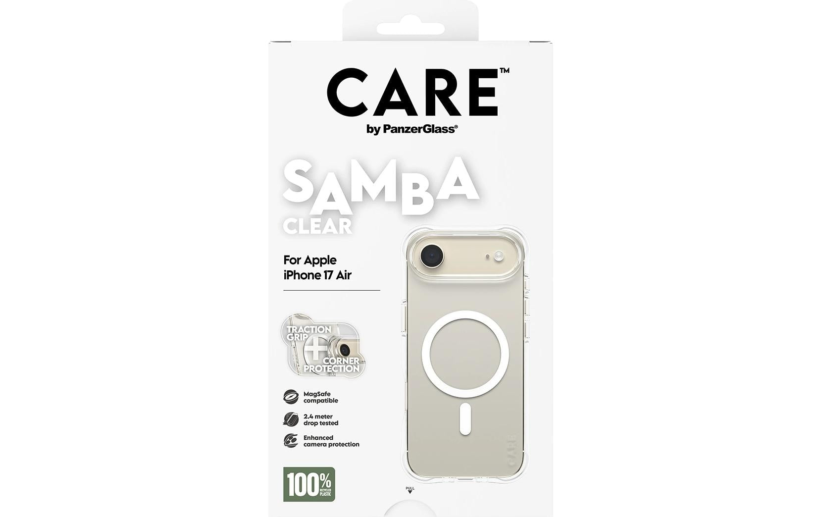 PanzerGlass Backcover – für Apple iPhone 17 Air – transparent – MagSafe kompatibel